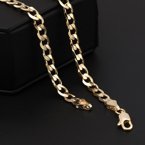 14k Catholic Charm Diamond Necklace Set - Picture 4 of 4